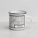 Right View Custom Edmonds Washington Map Enamel Mug in Classic