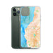 Custom Edmonds Washington Map Phone Case in Watercolor