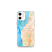 Custom iPhone 12 mini Edmonds Washington Map Phone Case in Watercolor