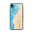 Custom iPhone XR Edmonds Washington Map Phone Case in Watercolor