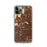 Custom iPhone 11 Pro El Cajon California Map Phone Case in Ember