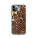 Custom iPhone 11 Pro El Cajon California Map Phone Case in Ember