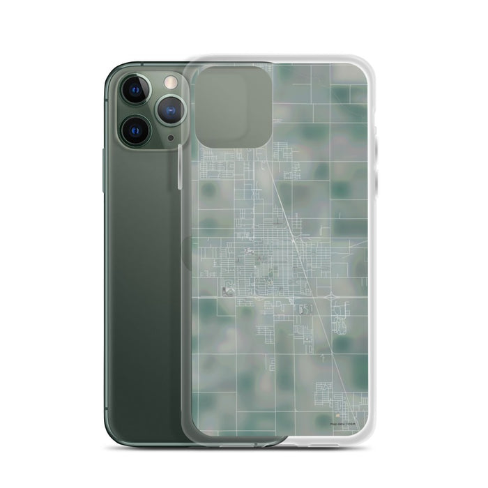 Custom El Centro California Map Phone Case in Afternoon