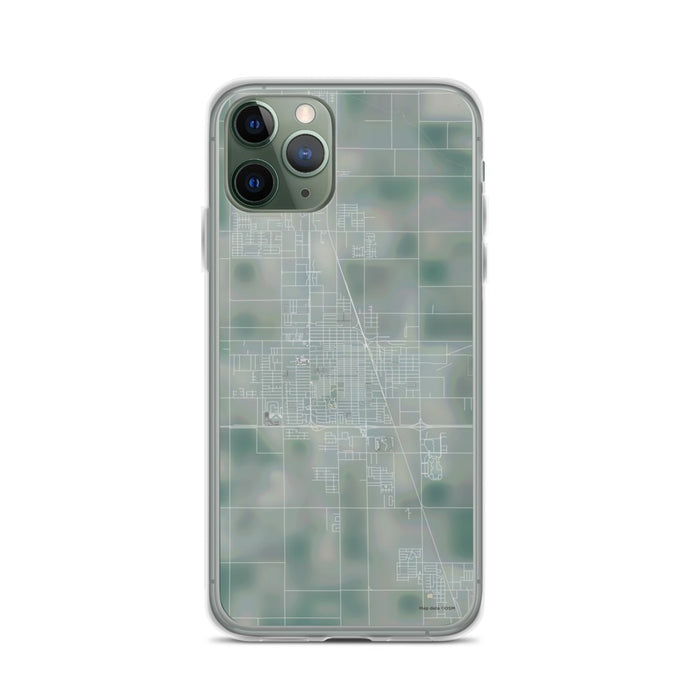 Custom iPhone 11 Pro El Centro California Map Phone Case in Afternoon