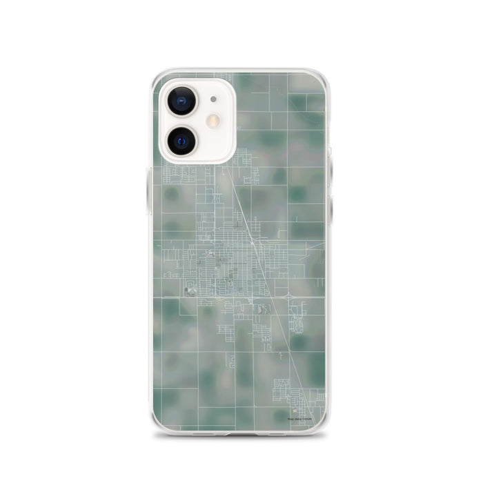 Custom iPhone 12 El Centro California Map Phone Case in Afternoon