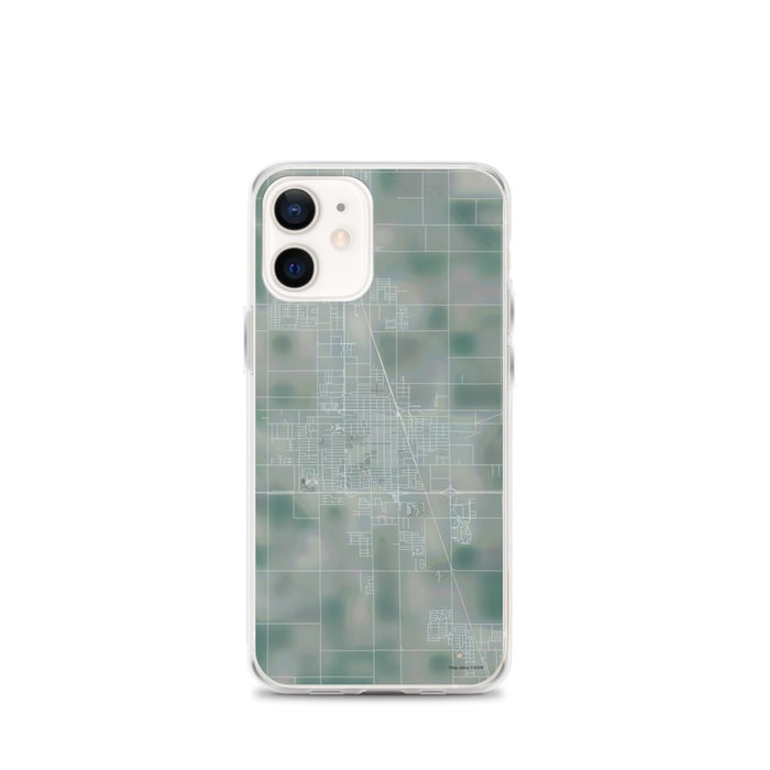 Custom iPhone 12 mini El Centro California Map Phone Case in Afternoon