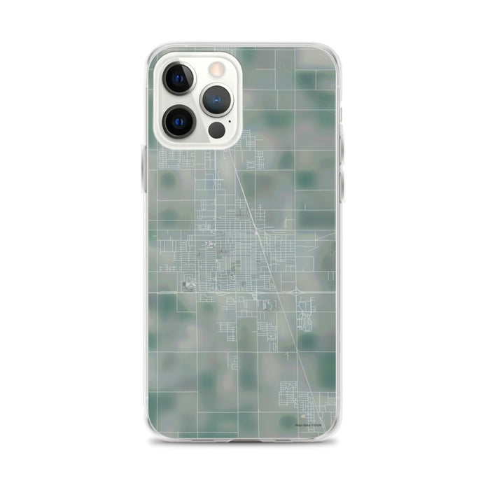 Custom iPhone 12 Pro Max El Centro California Map Phone Case in Afternoon