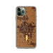 Custom iPhone 11 Pro El Centro California Map Phone Case in Ember