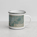 Right View Custom Elk Grove California Map Enamel Mug in Afternoon