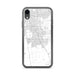 Custom iPhone XR Elk Grove California Map Phone Case in Classic