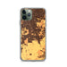 Custom iPhone 11 Pro Elk Grove California Map Phone Case in Ember