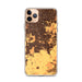 Custom iPhone 11 Pro Max Elk Grove California Map Phone Case in Ember