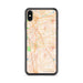 Custom iPhone XS Max Elk Grove California Map Phone Case in Watercolor