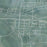 Elkton Virginia Map Print in Afternoon Style Zoomed In Close Up Showing Details