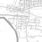 Elkton Virginia Map Print in Classic Style Zoomed In Close Up Showing Details