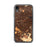 Custom iPhone XR El Monte California Map Phone Case in Ember