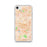 Custom iPhone SE El Monte California Map Phone Case in Watercolor