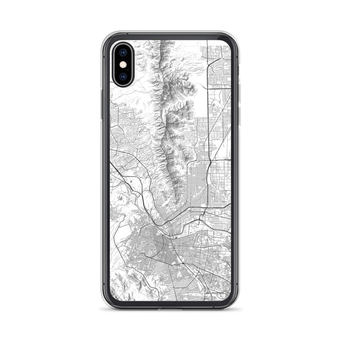 Custom El Paso Texas Map Phone Case in Classic