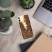 Custom El Paso Texas Map Phone Case in Ember