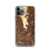 Custom El Paso Texas Map Phone Case in Ember