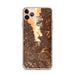 Custom El Paso Texas Map Phone Case in Ember