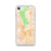Custom El Paso Texas Map iPhone SE Phone Case in Watercolor
