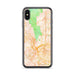 Custom El Paso Texas Map Phone Case in Watercolor