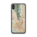 Custom El Paso Texas Map Phone Case in Woodblock