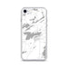 Custom iPhone SE Ely Minnesota Map Phone Case in Classic