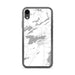 Custom iPhone XR Ely Minnesota Map Phone Case in Classic