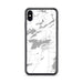 Custom iPhone XS Max Ely Minnesota Map Phone Case in Classic