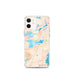 Custom iPhone 12 mini Ely Minnesota Map Phone Case in Watercolor
