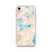 Custom iPhone SE Ely Minnesota Map Phone Case in Watercolor
