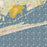 Emerald Isle North Carolina Map Print in Woodblock Style Zoomed In Close Up Showing Details