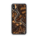 Custom iPhone XS Max Emlenton Pennsylvania Map Phone Case in Ember