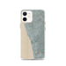 Custom iPhone 12 Encinitas California Map Phone Case in Afternoon