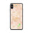 Custom iPhone X/XS Enumclaw Washington Map Phone Case in Watercolor