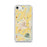 Custom iPhone SE Enumclaw Washington Map Phone Case in Woodblock