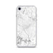 Custom iPhone SE Escondido California Map Phone Case in Classic