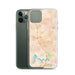 Custom Escondido California Map Phone Case in Watercolor
