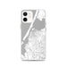 Custom Eureka California Map iPhone 12 Phone Case in Classic