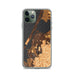 Custom Eureka California Map Phone Case in Ember