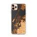 Custom Eureka California Map Phone Case in Ember