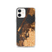 Custom Eureka California Map iPhone 12 Phone Case in Ember