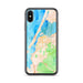 Custom Eureka California Map Phone Case in Watercolor