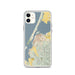 Custom Eureka California Map Phone Case in Woodblock