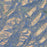 Eureka Mountain Colorado Map Print in Afternoon Style Zoomed In Close Up Showing Details