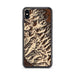 Custom iPhone XS Max Eureka Mountain Colorado Map Phone Case in Ember