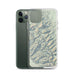 Custom Eureka Mountain Colorado Map Phone Case in Woodblock