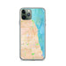 Custom Evanston Illinois Map Phone Case in Watercolor